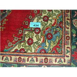 Approx 7F by 11F hand knotted persian area rug