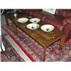 Image 1 : 2pc oak coffee and end table set