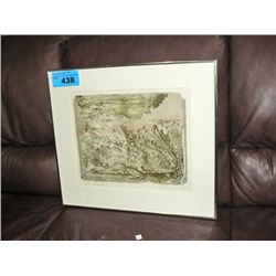 Framed and signed by artist print