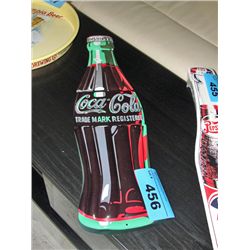 Tin coca cola advertisment sign
