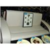 Image 1 : Contemporary 2toned leather sofa