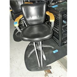 Salon hair dressers client chair