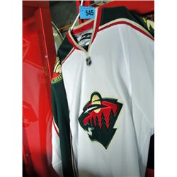 NHL Minnisoda wilds sports jersey