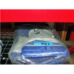 Pair of insulated rubber winter work boots