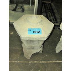 Cement japanese pagoda garden/ yard ornament
