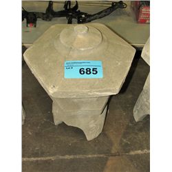 Cement japanese pagoda garden/ yard ornament