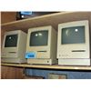 Image 1 : 3 vintage apple macintosh computers