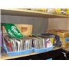 Image 1 : Shelf lot of scented candles, music CDs, misc