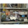 Image 1 : Shelf lot of misc household items