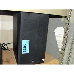 Yamaha home audio powered sub woofer