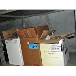 3 boxes of assorted glasswares