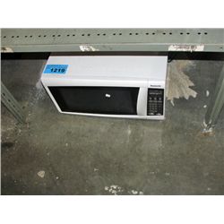 Panasonic white microwave oven
