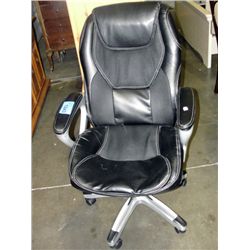 Black gas lift office chair