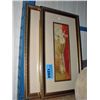 Image 1 : 2 framed floral prints