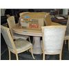 Image 1 : dining room table with jacknife leaf and 6 chairs