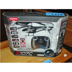 Syma radio controlled helicopter with camera