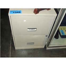 2 drawer metal filing cabinet