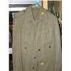 Image 1 : 2pc green military uniform jacket and pants set