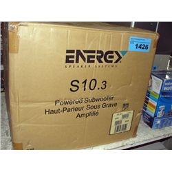 Energy speaker systems powered sub woofer