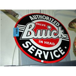 Authorized buick valve in head service metal ad