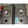 Pair of energy home audio speakers with dust