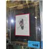 Image 1 : Framed west coast native print titled owl tree