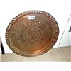 Image 1 : Large heavy hammered copper decorative wall