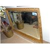 Image 1 : Large guild framed bevelled wall mirror