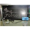 Image 1 : Lighted flower shop sign