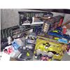Image 1 : Shelf lot of radio controlled helicopters and car