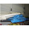 Image 1 : Shelf lot of assorted tarps