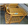 Image 1 : Wicker rattan drinks cart