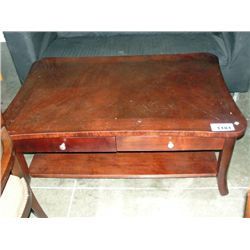 Contemporary 2 drawer coffee table