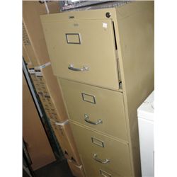 4 drawer metal filing cabinet