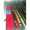 Image 1 : 2pc dufferin pool cue with hardshell case