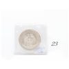 Image 1 : Large .720 Silver Snake & Eagle 1945 Mexican Coin *NO SHIPPING AVAILABLE*