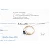 Image 1 : 10k gold 1.39carat custom made ceylon sapphire and