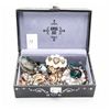 Image 1 : Small jewelry box and contents