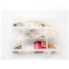 Image 1 : container of assorted collectors pins, RCMP world