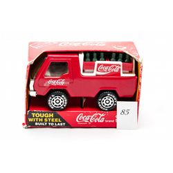 Vintage coca cola collectors delivery truck