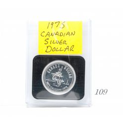 1975 Canadian silver dollar *NO SHIPPING AVAILABLE*