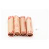 Image 1 : 4 rolls of canadian pennies *NO SHIPPING AVAILABLE*