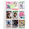 Image 1 : Lot of 9 old canucks NHL collectors trading cards