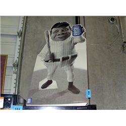 Lipton brisk babe ruth cardboard cut out