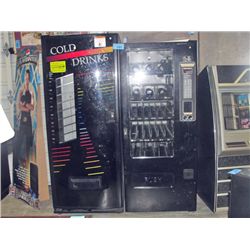 2 system vending machine; cold drinks and snacks