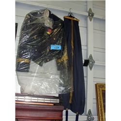 2pc military uniform; pants and jacket with 3