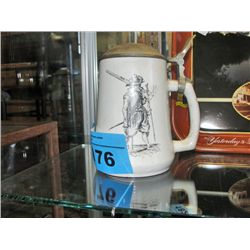 German beer stein