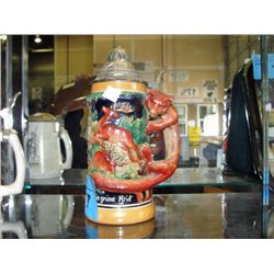 German beer stein