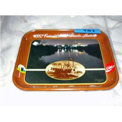Vintage coca cola collectors serving tray