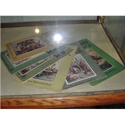 Set of 6 WWII illustrated satire books titled more